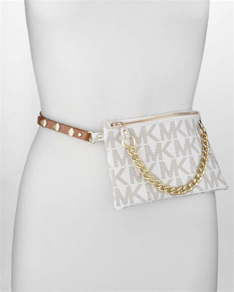 front chain belt bag michael kors|michael kors belt price.